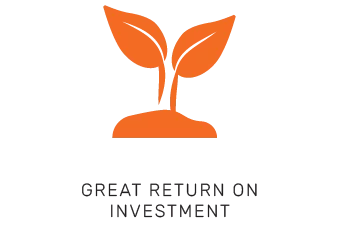 great return on investment plant icon